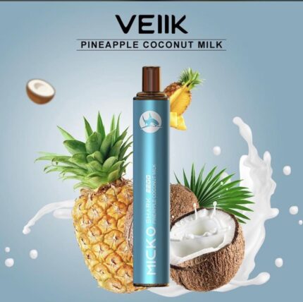 Veiik micko mega Pineapple Coconut Milk Disposable Vape