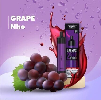 Again daymax Grape Disposable Vape