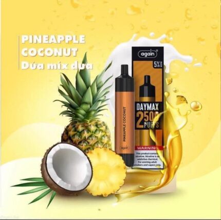 Again daymax pineapple Coconut Disposable Vape