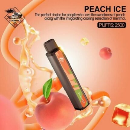 Tugboat XXL peach ice disposable vape in Dubai