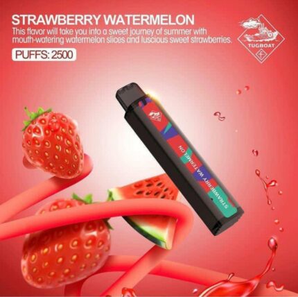 Tugboat XXL strawberry watermelon disposable vape in Dubai