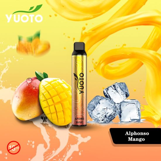 Yuoto luscious Alphonso mango (3000 puffs) disposable vape in Dubai