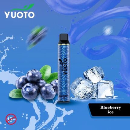 Yuoto luscious Blueberry ice disposable vape in Dubai