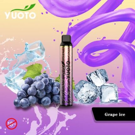 Yuoto luscious grape ice disposable vape in Dubai