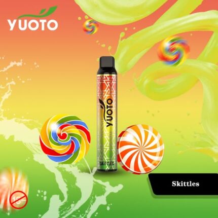 Yuoto luscious skittles disposable vape in Dubai