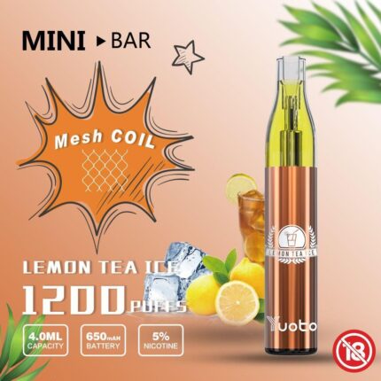 Yuoto mini bar lemon tea ice disposable vape in Dubai