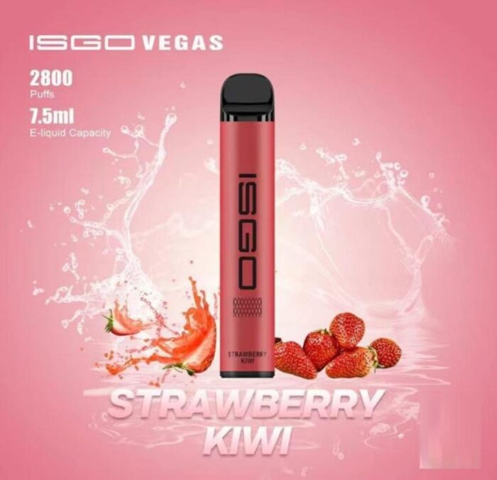 ISGO Vegas Strawberry Kiwi Disposable Vape