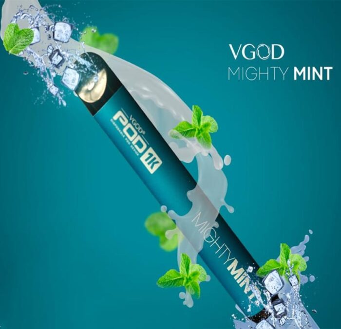 VGOD Pod 1k Mighty Mint Disposable vape