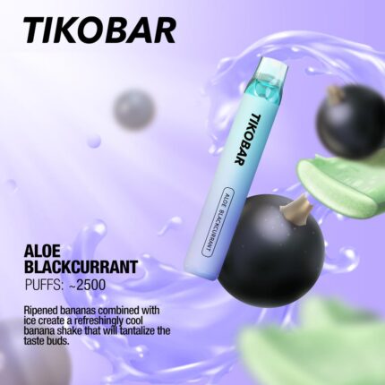 TIKOBAR LUX Aloe Blackcurrant Disposable Vape In Dubai