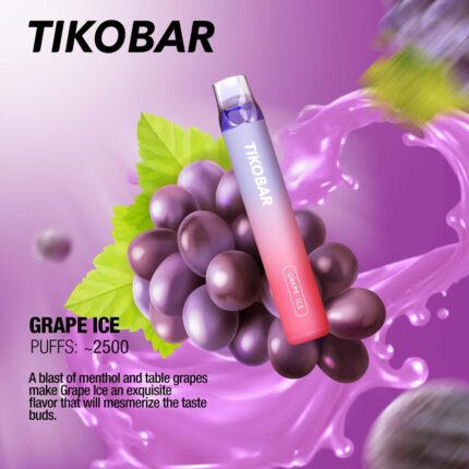 TIKOBAR LUX Grape Ice Disposable Vape In Dubai