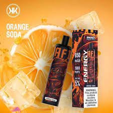 energy kk orange soda disposable pens vape shop dubai