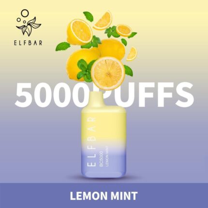 ELF BAR lemon Mint latest Disposable Vape buy in Dubai