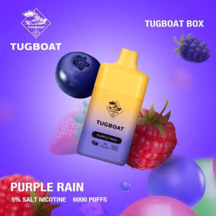 let's vape dubai tugboat disposable device Purple Rain
