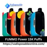 FUMMO Power 15K Puffs 20MG Disposable Vape in UAE