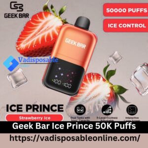 Geek Bar Ice Prince 50K Puffs Disposable Vape Sale UAE