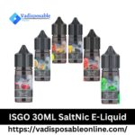 ISGO 30ML SALTNIC E-LIQUID in Dubai, UAE