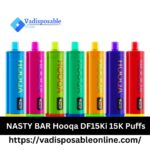 NASTY BAR Hooqa DF15Ki 15K Puffs Disposable Vape in UAE