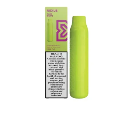 Nexus-aloe-Grape-2000-Puffs-Disposable-Vape-1.webp NEXUS 2000 Puffs Disposable - Image 3