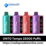 ONTO Tempo 15000 Puffs 5% Disposable Vape in Dubai, UAE