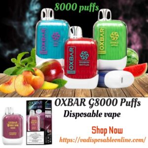 OXBAR G8000 Puffs disposable device