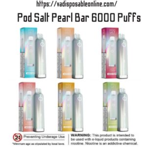 Pod Salt Pearl Bar 6000 Puffs