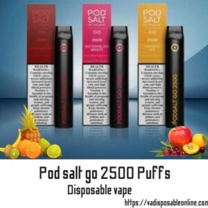 Pod Salt Go 2500 Puffs Disposable