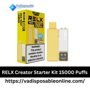 Relx Creator Starter Kit 15000 Puffs Disposable Vape in Dubai, UAE