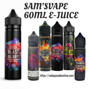 SAM’S VAPE 60ML E-JUICE
