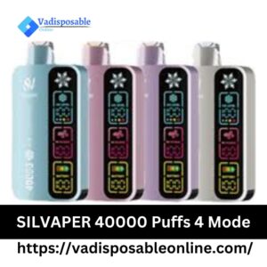 SILVAPER 40000 Puffs 4 Mode Ice Adjustable Disposable Vape in UAE