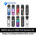 Smok Novo 4 25W 800mAh Pod System Kit In UAE