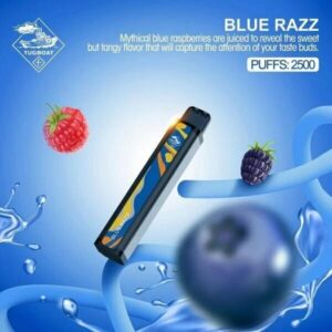 Tugboat XXL blue razz disposable vape in Dubai