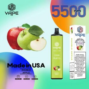 US VAPE Double Apple (5500 puffs) In Dubai