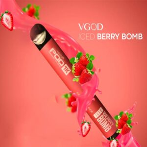 VGOD Pod 1k Iced Berry Bomb Disposable vape