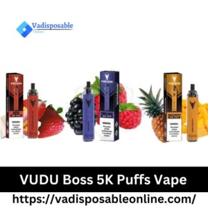 VUDU Boss 5000 Puffs 50MG Disposable Vape In Dubai, UAE