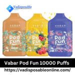 Vabar Pod Fun 10000 Puffs 50Mg Disposable Vape In Dubai, UAE