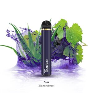 Yuoto Aloe Blackcurrant Disposable Vape In Dubai