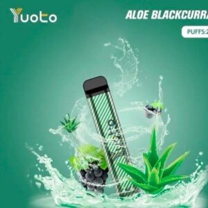 Yuoto XXL aloe blackcurrant disposable vape 2500 puffs cheap price Dubai