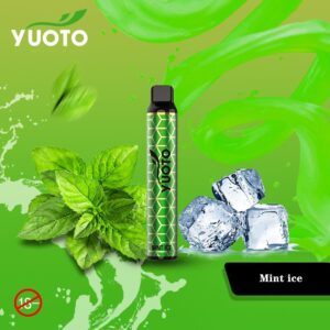 Yuoto luscious mint ice 3000 puffs) disposable vape in Dubai