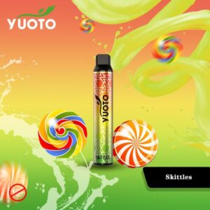 Yuoto luscious skittles (3000 puffs) disposable vape in Dubai