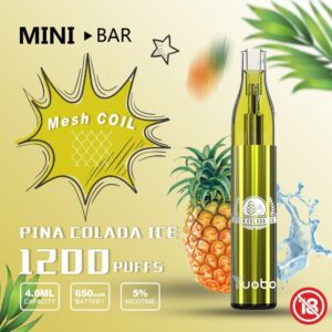Yuoto mini bar pina colada ice disposable vape in Dubai
