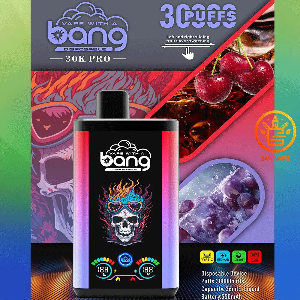 bang-30k-pro-30000-puffs-grape-ice-cherry-cola-vape-abu-dhabi-1.webp Bang Pro 30k vape - Image 4