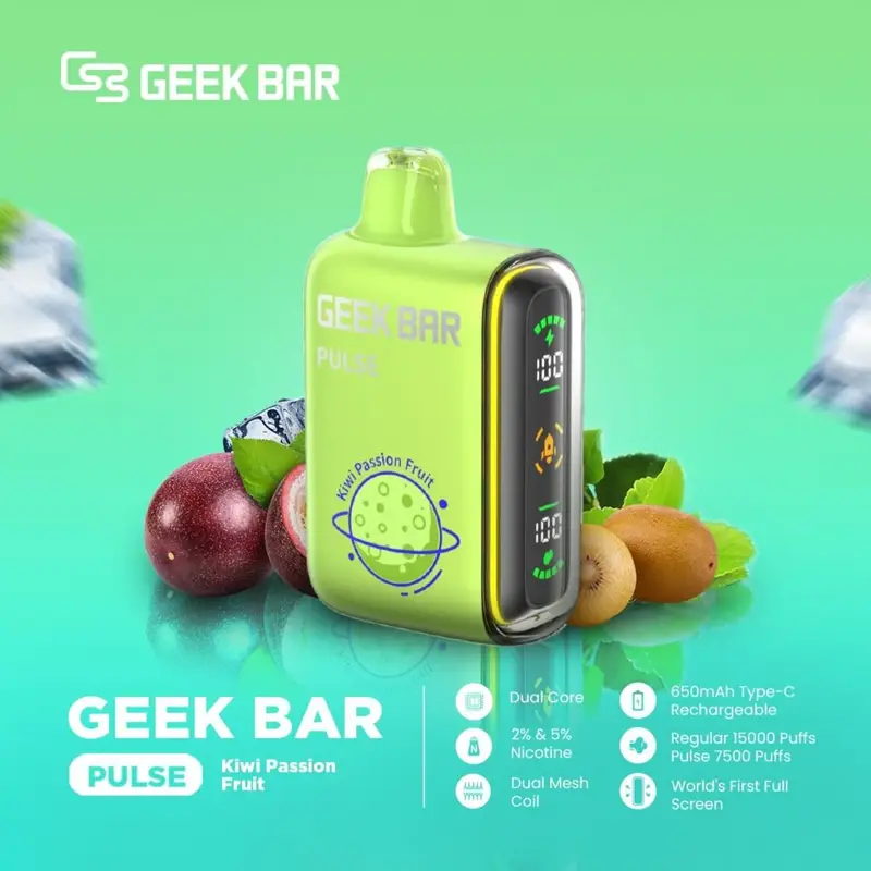 kiwi-passion-fruit-Geekbar-pulse-15000-puffs-disposable-vape-1.webp Geek Bar Pulse 15000 Puffs Disposable - Image 7