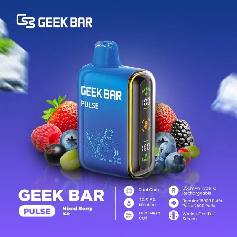 mixed-berry-ice-Geekbar-pulse-15000-puffs-disposable-vape-at-1.webp Geek Bar Pulse 15000 Puffs Disposable - Image 9