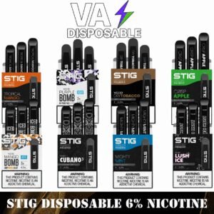 Stig Disposable Vape In Dubai, UAE 6% Nicotine