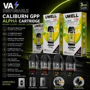 UWELL GPP ALPHA Pod Cartridge 3ml In UAE
