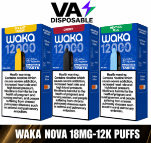 Waka Nova 12000 Puffs 18MG Disposable in Dubai Waka Nova 12000 Puffs 18MG Disposable in Dubai