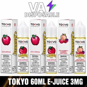 Tokyo E-liquid 60ML Classic Series 3MG Tokyo E-liquid 60ML Classic Series 3MG